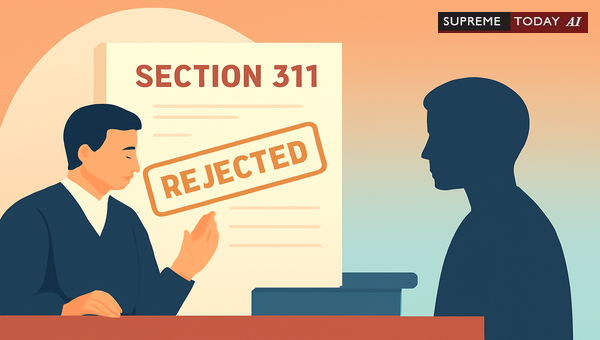 Grounds for Judicial Rejection of Section 311 CrPC Applications to Summon or Recall Witnesses