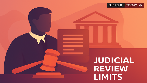 Balancing Judicial Restraint and Legislative Competence: Principles from (2004) 4 SCC 788
