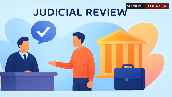 Judicial Review of Private Actions: When Public Law Intersects with Contractual Disputes