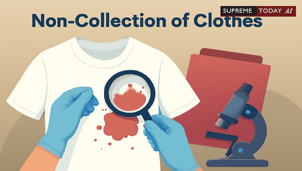 Judicial Scrutiny of Non-Collection of Clothing Evidence in Indian Criminal Proceedings