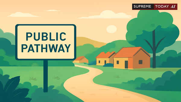 Judicial Standards for Classifying Pathways as Public Village Roads in Rural Jurisdictions