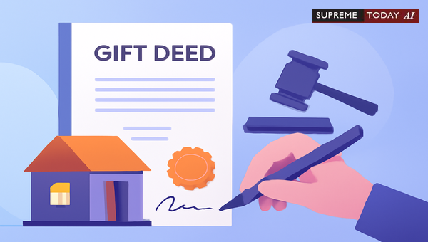 Judicial Validity of Court-Executed Gift Deeds Under Transfer of Property Act Provisions