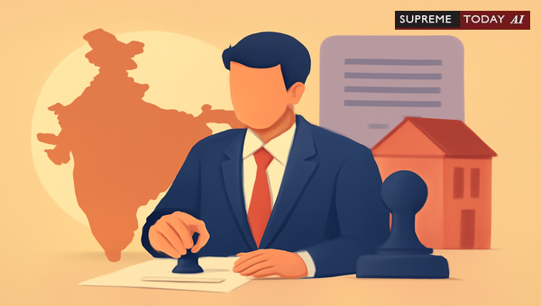 Jurisdictional Validity of Notary Attestation Across Districts Under Indian Law