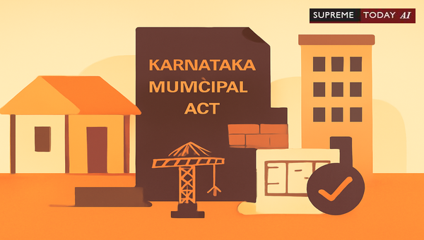 Legal Classification of Temporary and Permanent Structures Under Karnataka Municipal Law