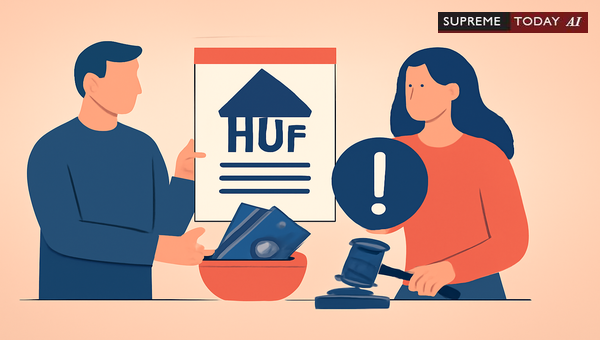 Criminal Breach of Trust Liability for Karta of HUF: Prosecution and Asset Disclosure Rules