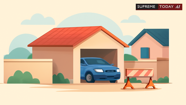 Mandatory Setback Distances for Car Sheds Near Neighbor Boundaries Under Kerala Building Rules