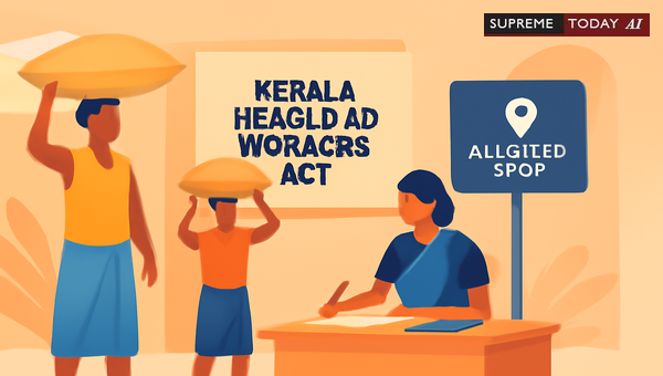 Registered Headload Workers Rights: Mandatory Allotted Spot Compliance in Kerala Scheme Areas
