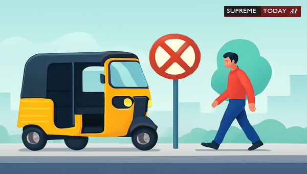 Kerala High Court Rules Autorickshaw Parking Cannot Obstruct Pedestrian Footpaths and Access