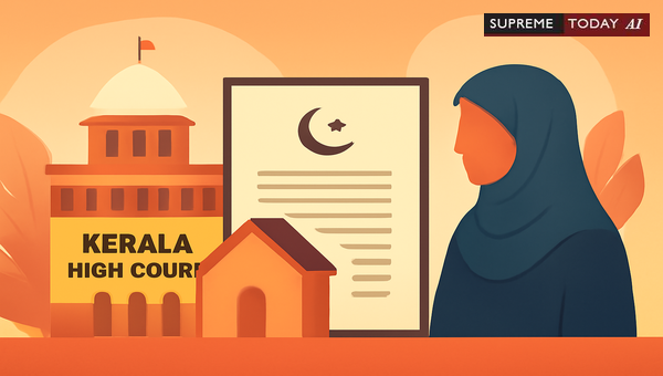 Kerala High Court Precedents on Muslim Partition Law, Heirship, and Property Inheritance