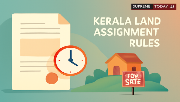 Kerala Land Assignment Acts: Alienation Time Restrictions and Ownership Transfer Compliance