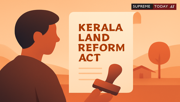 Cessation of Occupation under Kerala Land Reforms Act: Validity of Post-1964 Tenancies