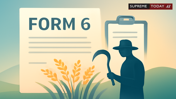Kerala Paddy Land Act: No Form 6 Filing Required Post Form 5 De-notification