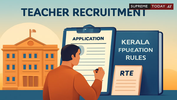 Mandatory Filing of Teacher Applications Through Proper Channel Under Kerala Education Rules