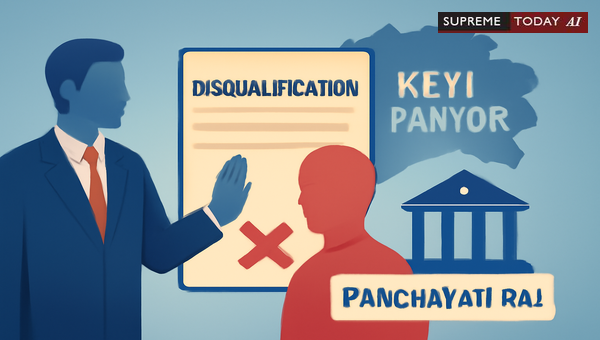 Keyi Panyor Zilla Parishad Members Disqualified for Failed Defection During District Bifurcation