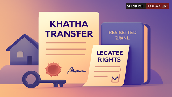 Khatha Mutation for Legatees Based on Registered Will: Legal Requirements and Court Standards