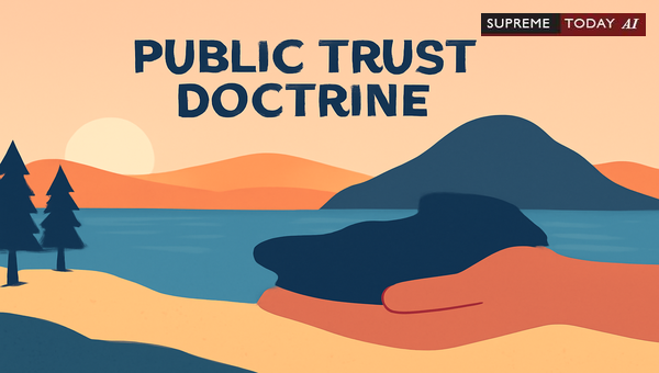 Private Ownership of Lake Land: Navigating Public Trust Doctrine Constraints