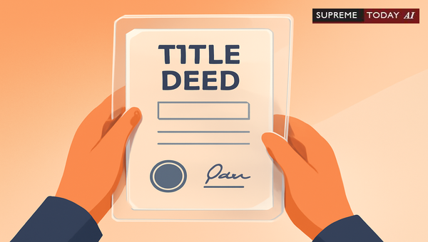 Laminating Original Title Deeds: Judicial Nullification and Property Transaction Risks