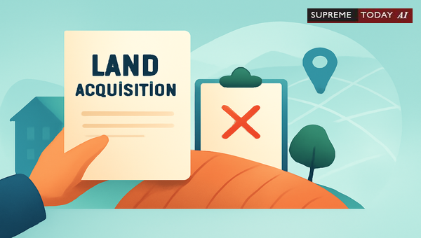 Land Acquisition Lapse After 40 Years Under Section 24(2) of the 2013 Act