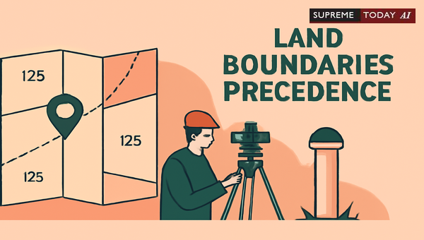 When Boundaries Prevail Over Survey Numbers: Legal Doctrines in Property Identification Disputes