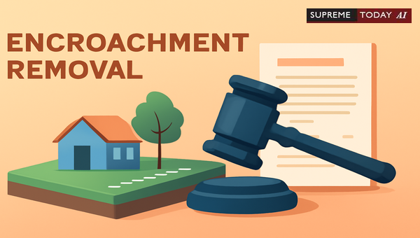 When Court Fees Are Not Required for Suits Regarding Land Encroachment Removal