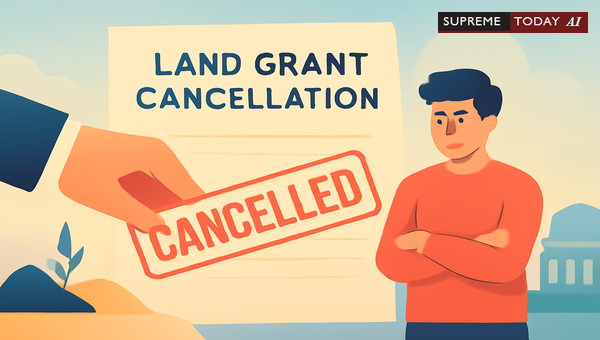 Legality of Cancelling Land Grants Upon Payment of Upset Price Under Indian Revenue Law