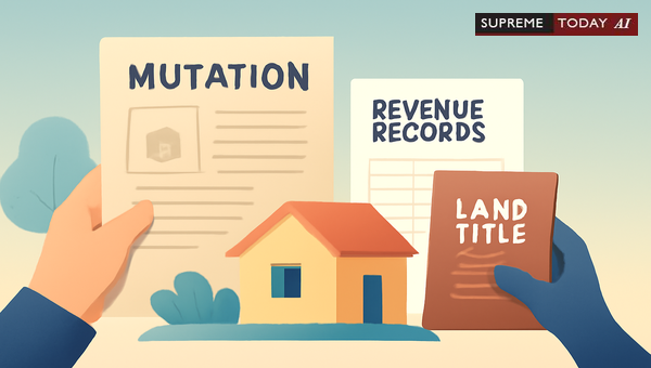 Does Land Mutation Confer Title? Judicial Precedents and Property Law Standards
