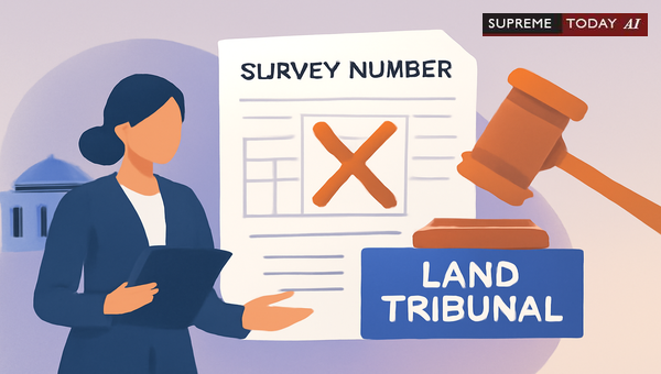 Land Tribunal Authority to Rectify Survey Number Errors Under Section 48-A(6) Karnataka Land Reforms Act