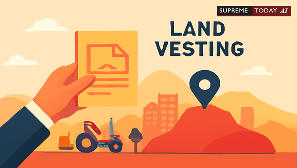 Judicial Perspectives on Land Vesting: Statutory Notifications and Procedural Compliance in India