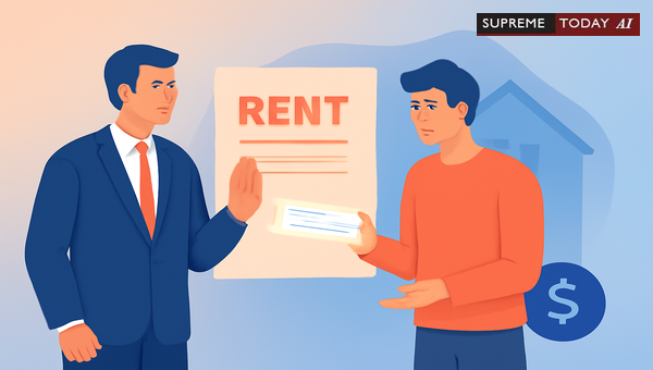 When Landlord Refusal of Rent Cheques Affects Cause of Action and Suit Abatement Rights