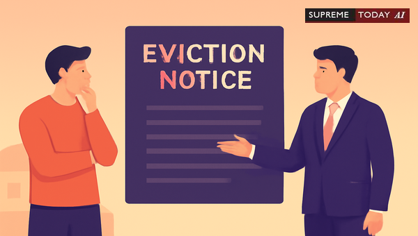 Eviction Notice Authority: Can a Landlord's Son Legally Terminate a Tenancy?