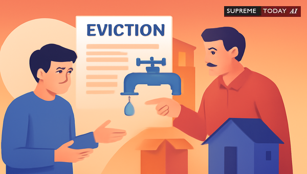 Legality of Cutting Essential Water Services During Pending Eviction Disputes in India
