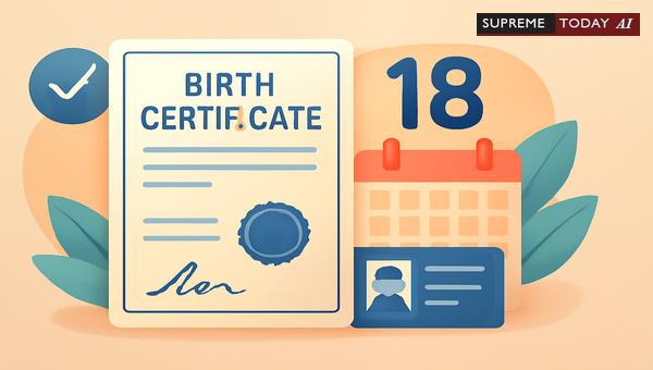 Is a Late Birth Certificate Conclusive Proof of Date of Birth in Indian Courts?