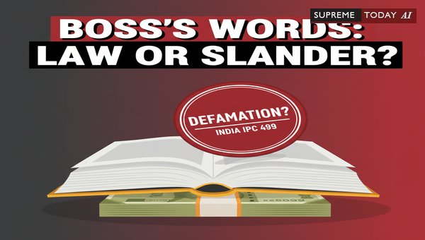 Boss's Statements on Subordinate: Defamation or Protected?