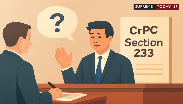 Admissibility of Leading Questions During Cross-Examination of Defence Witnesses in Criminal Trials