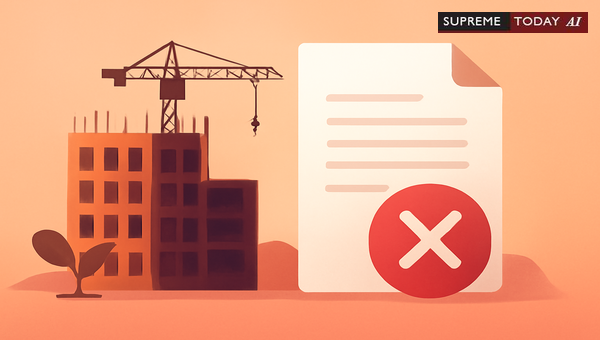 Lease Termination for Failure to Complete Construction After 10 Years