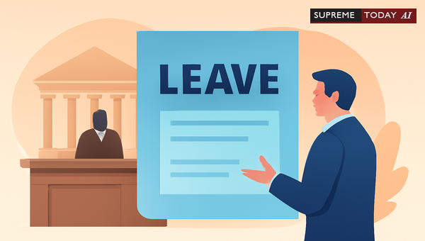 Determining Leave of Court Requirements in Indian Civil and Criminal Litigation