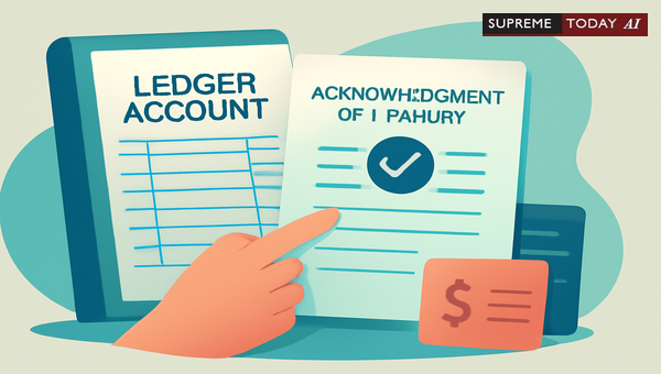 Do Ledger Accounts Constitute Admission of Liability? Limitation Act Standards Examined