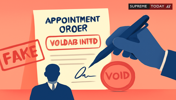 Legal Consequences of Appointment Orders Issued with Forged Manager Signatures