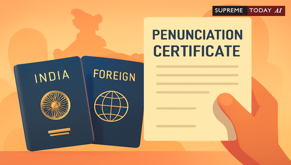 Legal Consequences of Holding Dual Passports and Foreign Citizenship in India