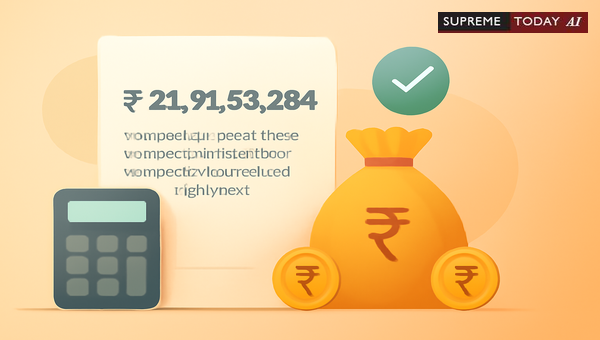 Legal Requirements for Writing Large Monetary Figures in Indian Numbering Systems