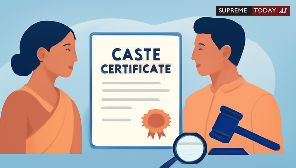 Legal Framework for Determining Caste Status in India: Jurisprudence and Verification Protocols