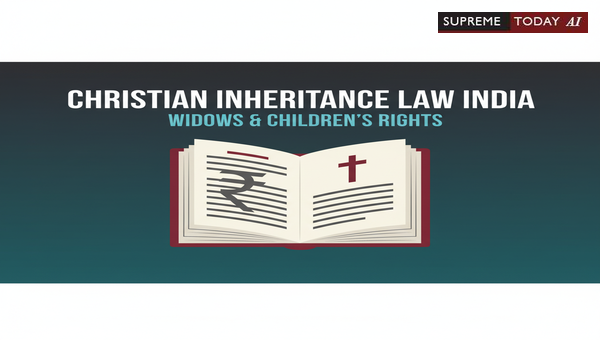 Legal Heirs of Deceased Female Christian in India