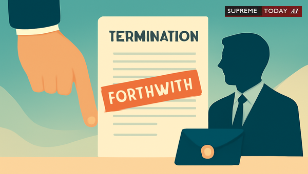 Legal Implications of Forthwith Termination Clauses in Commercial Contracts and Employment