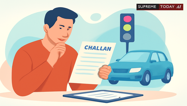 Essential Legal Principles for the Valid Acceptance and Adjudication of Traffic Challans
