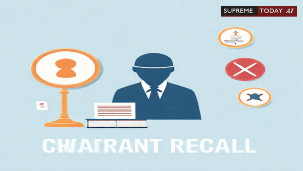 Can a Court Recall a Non-Bailable Warrant? Understanding the Legal Procedure Under the Cr.P.C.
