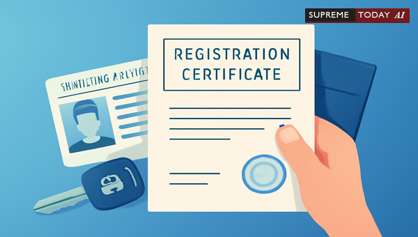 Legal Rights to Original Registration Certificate and Driving Licence Release Post-Verification
