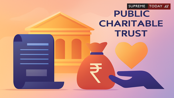 Legal Status of Public Charitable Trusts as Juristic Persons in Indian Jurisprudence