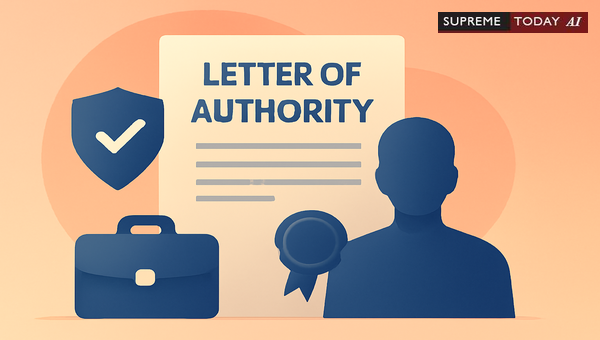 Enforceability and Judicial Scope of Letters of Authority in Legal Transactions