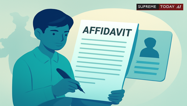 Assessing the Legal Validity of Affidavits Executed by 16-Year-Old Minors in India