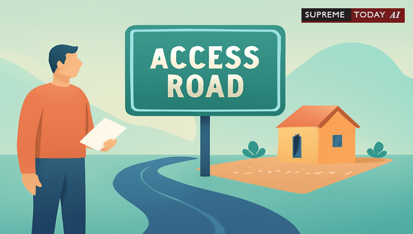 Legal Validity of Providing Alternate Access Paths in Property Sale Contracts